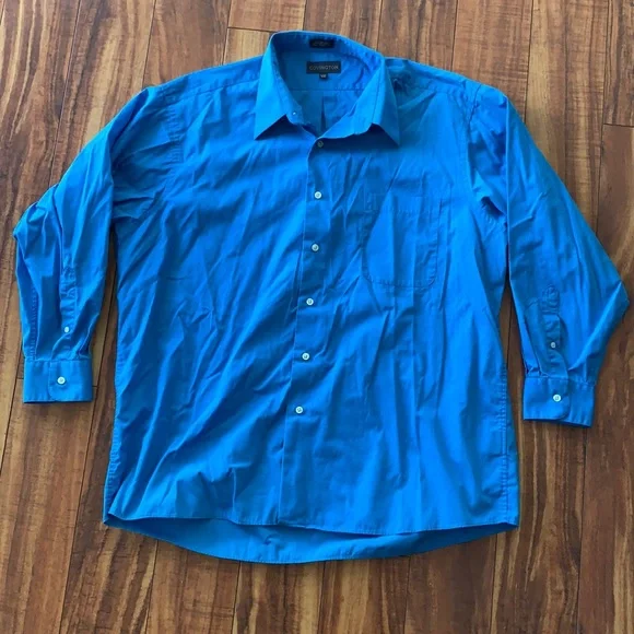 Covington | Shirts | Aqua Blue Mens Dress Shirt | Poshmark